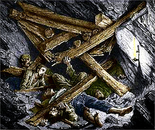 Into death's shadow